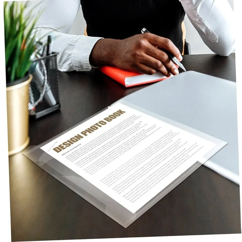 Clear Document Sleeves Set